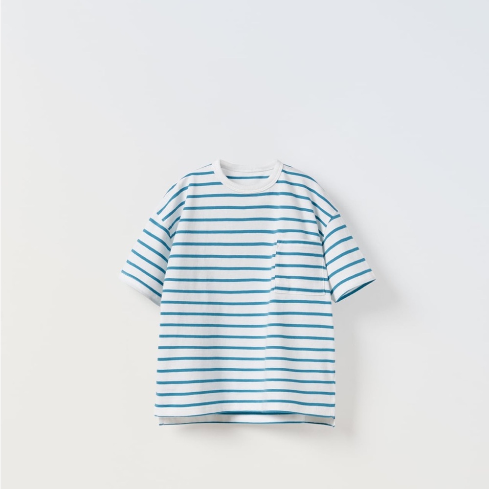 Zara Striped Pocket T Shirt Size 4/5 Bundle